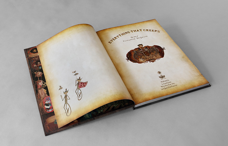 Title Spread of Liz McGrath Book