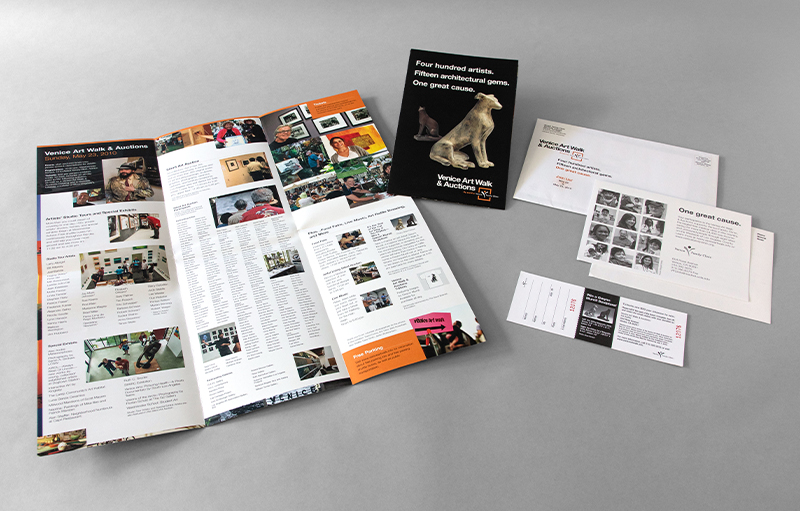 Venice Art Walk & Auctions 2010 Invite Package